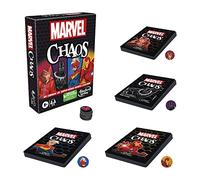 Hasbro Gaming Marvel Chaos, gioco di carte supereroi Marvel, divertente gioco per famiglie, età 8 anni, facile da imparare, multicolore, taglia unica, (F4131801)