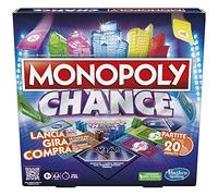 Monopoly Chance, gioco da tavolo, gioco per famiglie di veloce da 2 a 4 giocatori