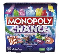 Hasbro Gaming Monopoly Chance, gioco di strategia per 2-4 giocatori, gioco da tavolo per famiglie per bambini e adulti, per ragazzi e ragazze dagli 8 anni in su