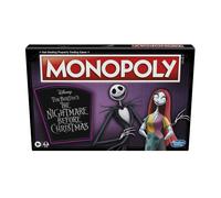 Hasbro Gaming Monopoly: Disney Tim Burton's The Nightmare Before Christmas Edition Gioco da tavolo Divertente gioco per famiglie per bambini dagl