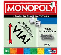 Hasbro Gaming, Monopoly, Gioco da Tavolo, Ideale per Famiglia e Amici, per Bambi