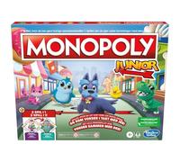 Hasbro Gaming Monopoly Junior, gioco da tavolo per famiglie per bambini dai 4 anni in su, giochi di strategia per 2-6 giocatori