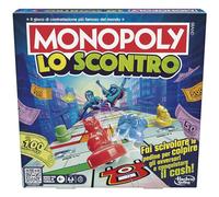 Hasbro Gaming Monopoly - Lo Scontro, Gioco da Tavolo per 2-8 Giocatori, Gioco per Bambini e Bambine da 8 Anni in Su, Divertimento Dinamico per Feste, Versione Italiana