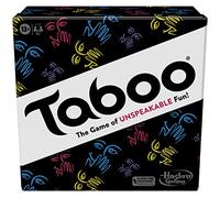 Hasbro Gaming Taboo Gioco Classico, Gioco di Indovinare Parole per Feste per Adulti e Ragazzi, Gioco da Tavolo per 4+ Giocatori dai 13 Anni in Su