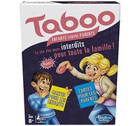 Hasbro Gaming Taboo - Gioco da tavolo Taboo per bambini contro i genitori, versione francese