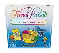 Hasbro Gaming Trivial Pursuit Edizione Famiglia, gioco da tavolo per famiglie, sfida trivial, dagli 8 anni in su, per 2 o più giocatori