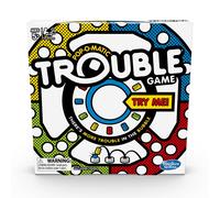 Hasbro Gaming Trouble Board Game for Kids Ages 5 and Up 2-4 Players (Packaging m