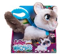 Just Play Peluche interattivo di gattino furReal Wag-A-Lots, gattino di peluche