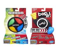 Hasbro Giochi Classici: Simon Micro Series + Bop It Micro Series - Bundle di 2 Giochi Portatili per Tutti i Ages