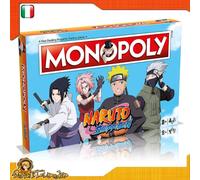 Hasbro Gioco da tavolo di società MONOPOLY Naruto Shippuden in ITALIANO Nuovo 8+