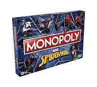 HASBRO Gioco da tavolo Monopoly Spiderman - Gioca nei panni di un eroe aracnide - Divertente gioco per bambini dagli 8 anni [spagnolo]