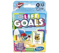 Hasbro - Gioco di carte The Game of Life Goals Fast Family Game per 2-4 giocatori dagli 8 anni