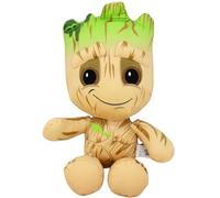 Hasbro Guardiani della Galassia Avengers, peluche super morbido, ricamato, 36 cm, (Groot)