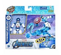 Hasbro Marvel Avengers Bend and Flex Missions Captain America Ice Mission Figure