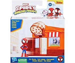 Hasbro HSBF83605X0 Spidey - City Blocks: Mini Playset Pizzeria