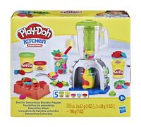 Play-Doh Tourbillon de Smoothies, Coffret Créatif avec 20 Accessoires et 8 Pots de Pâte à Modeler, Jouet Créatif pour Les Filles et Garçons dès 3 Ans