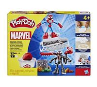 Play-doh Marvel Spider-man Throw And Catch Clay Multicolor Bambini