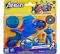 Hasbro HSBG08895L0 Avengers - Captain America Shiels-Shot Cycle
