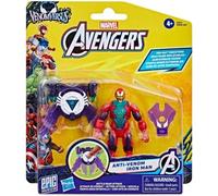 Hasbro Marvel Avengers, VenomVersus Epic World of Action, Action Figure di Iron Man Anti-Venom