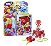 Hasbro Hydro Pods Aqua-Armure Marvel Hulkbuster, giocattolo di combattimento armatura, Hulk