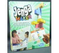 Hasbro Jenga Maker Vera Legno Duro Blocchi Gioco di Abilità Da 8 Nuovo Ovp