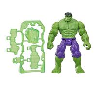 Hasbro Marvel Avengers ActionVerse, Hulk, Action Figure da 11,4 cm e Accessori, Giocattoli e Action Figure di Supereroi per Bambini e Bambine, dai 4 Anni in su