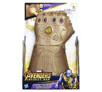 Hasbro Marvel Avengers Avengers Marvel Thanos Infinity War Gauntlet-Statuetta Elettronica a Forma di Pugno, Colore Scuro, E1799EU4