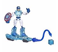 Hasbro Marvel Avengers Bend and Flex Missions Captain America Ice Mission Figure