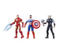 Hasbro Marvel Avengers Epic Hero Series, Team-Up Gift Pack, giocattoli di supereroi da 10 cm