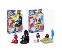 ACTION FIGURE HASBRO MARVEL STUNT SQUAD EROI VS CATTIVI