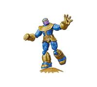 Avengers E8344 Marvel Bend and Flex Action, 6-Inch Flexible Thanos Figure, Includes Accessory, Ages 4 and Up, Multicolor