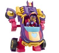 Hasbro Marvel, Iron Man e i Suoi Fantastici Amici, Ironheart 2 in 1 con Armatura Mech e Veicolo, Action Figure e Veicolo Giocattolo