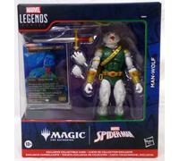 Hasbro Marvel Legends Magic The Gathering X Spider-Man Man-Wolf Figura 6" Nuova