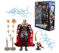 Hasbro Marvel Legends Maximum Series, Thor, action figure collezionabile deluxe da 15 cm ispirata ai fumetti "Thor"; articolazione per imponenti pose; accessori degni di un dio del tuono