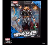 Hasbro Marvel Legends Maximum Series, Thor, action figure collezionabile deluxe da 15 cm ispirata ai fumetti "Thor"; articolazione per imponenti pose; accessori degni di un dio del tuono