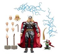 Hasbro Marvel Legends Maximum Series, Thor, action figure collezionabile deluxe da 15 cm ispirata ai fumetti "Thor"; articolazione per imponenti pose; accessori degni di un dio del tuono