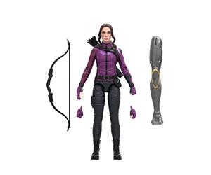 Hasbro Marvel Legends Series, Action Figure da Collezione da 15 cm di Kate Bishop Disney Plus del MCU dalla Serie Hawkeye, con 3 Accessori e 1 Parte Build-a-Figure, Multicolore, One Size