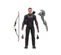 Hasbro Marvel Legends Series, Action Figure da Collezione da 15 cm di Marvel's Occhio di Falco Disney Plus del MCU, con 4 Accessori e 1 Parte Build-a-Figure, Multicolore, Taglia Unica