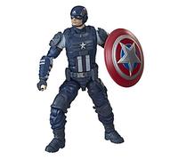 Hasbro Avengers- Captain America Hulk Figurina d'Azione, Multicolore, 15 cm, E9181