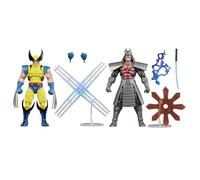 Hasbro Marvel Legends Series, Gameverse, Wolverine vs Marvel's Silver Samurai, action figure collezionabili