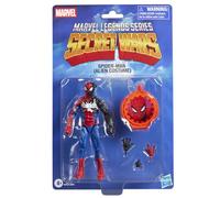 Hasbro Marvel Legends Series, Guerre segrete, action figure rétro collezionabile di Spider-Man alieno da 15 cm, con scudo lenticolare, fumetti Marvel