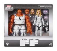 Hasbro Marvel Legends Series, Marvel's The Thing e Marvel's Invisible Woman Future Foundation, 2 action figure ispirate ai fumetti dei Fantastici Quattro da 15 cm