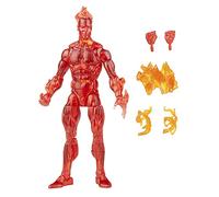 Hasbro Marvel Legends Series Retro - Torcia Umana dei Fantastici Quattro, Action Figure da 15 cm da Collezione, include 5 accessori, Multicolore