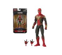 Hasbro Marvel Legends Series - Spider-Man con Tuta Integrata, Action Figure da Collezione da 15 cm, Include 2 Accessori