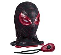 Hasbro Marvel Legends Series, Spider-Man: Miles Morales, maschera espressiva elettronica, articolo premium interattivo per roleplay per adulti
