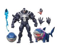 Hasbro Marvel Legends Series, Venom e Jeff the Land Shark Marvel Rivals, action figure collezionabili da 15 cm ispirate al videogioco
