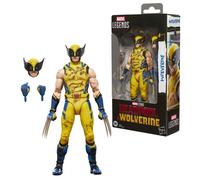 Hasbro, marvel legends series, wolverine - idea regalo, action figure collezionabile da 15 cm ispirata al film "deadpool & wolverine"