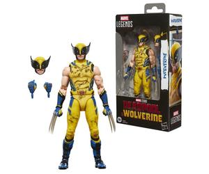 Hasbro, marvel legends series, wolverine - idea regalo, action figure collezionabile da 15 cm ispirata al film "deadpool & wolverine"