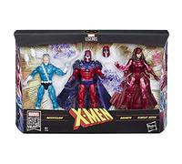 Hasbro Marvel Legends Series - X-Men Magneto, Quicksilver e Scarlet Marvel 80esimo Anniversario, Multicolore, E5168E49 [Esclusivo Amazon]