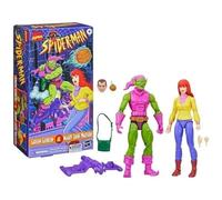 Hasbro Marvel Legends Spider-Man Mary Jane Watson e Green Goblin, confezione da 2